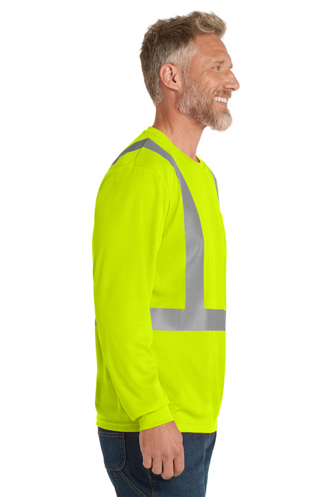 CS201 CornerStone® ANSI 107 Class 2 Mesh Long Sleeve Tee.