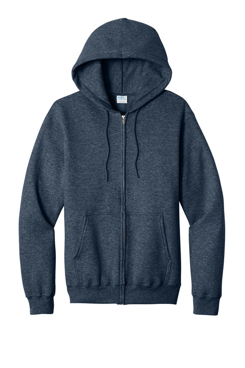 PC78ZH Port & Co™ Core Fleece Full-Zip Hooded Sweatshirt