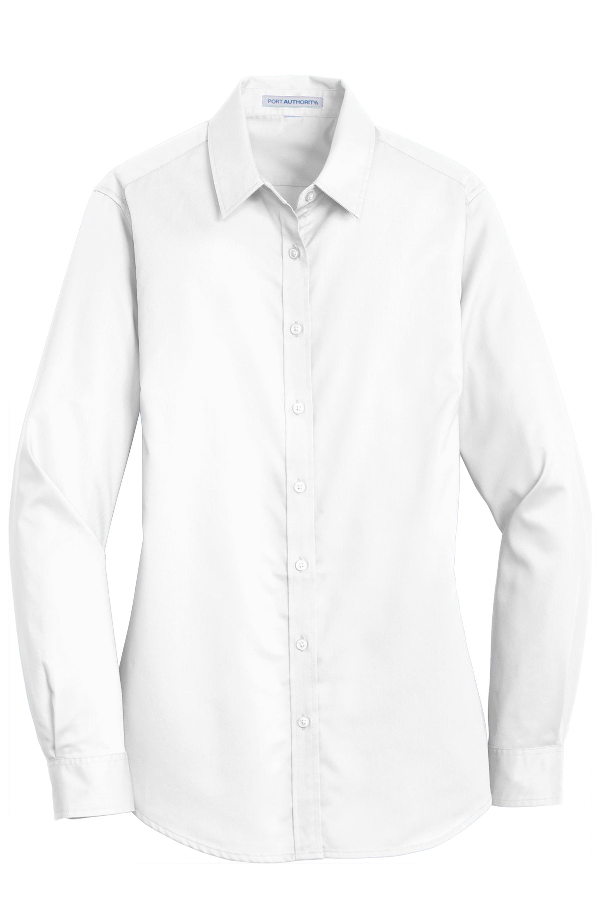 L663 Port Authority® Women's SuperPro™ Twill Shirt.