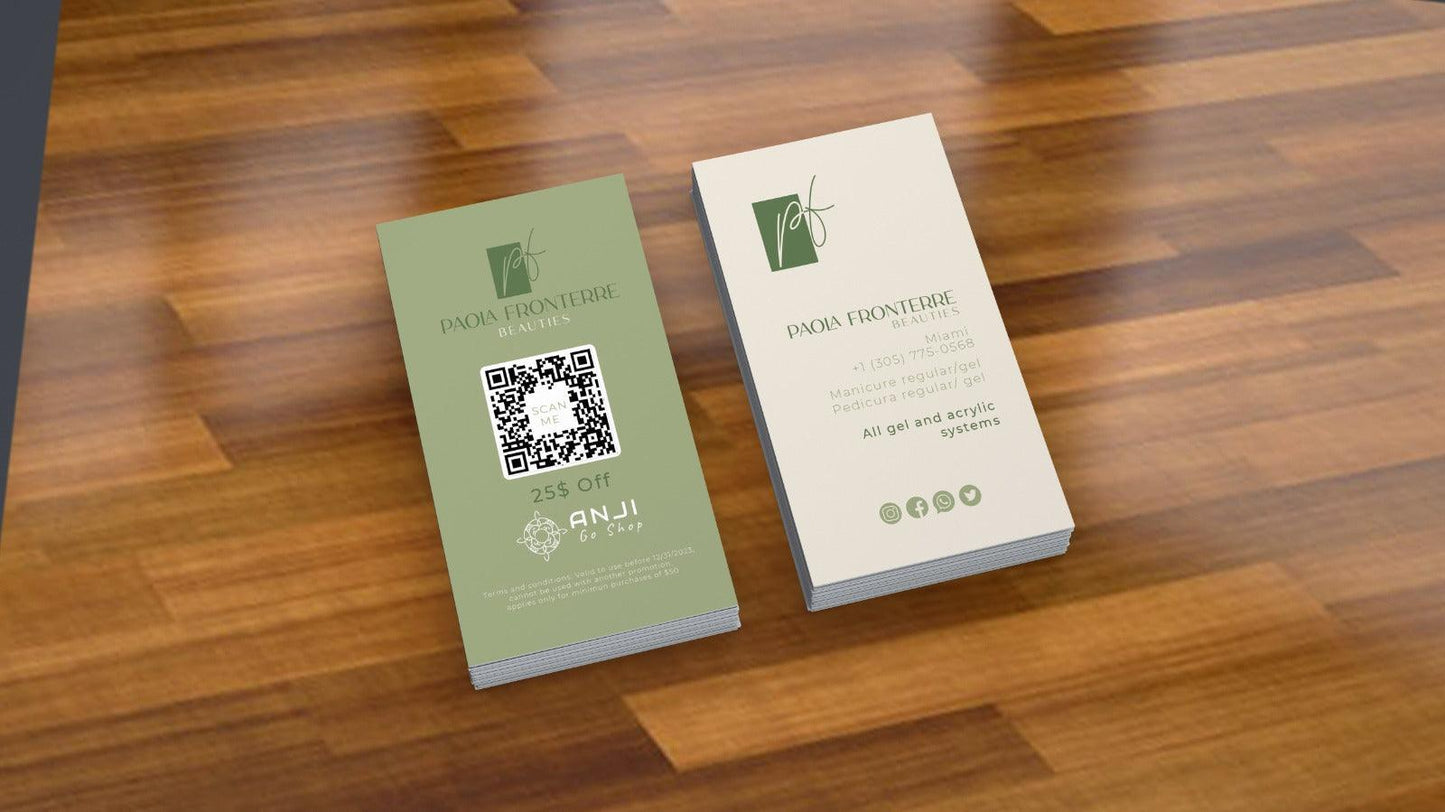 500 Business Cards for $50.00 Including Design | Ready 24 hours | Fast Shipping - Full Quality Print