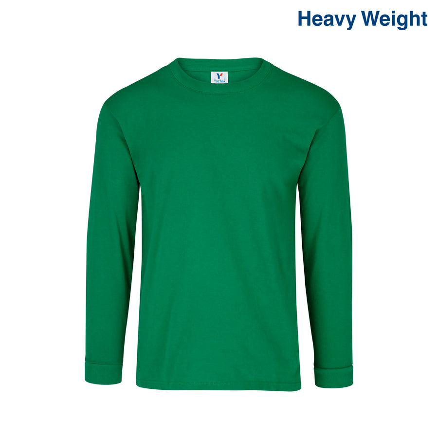 C0304 Yazbek™ Men’s Heavy Crew Neck Long Sleeve T-Shirt