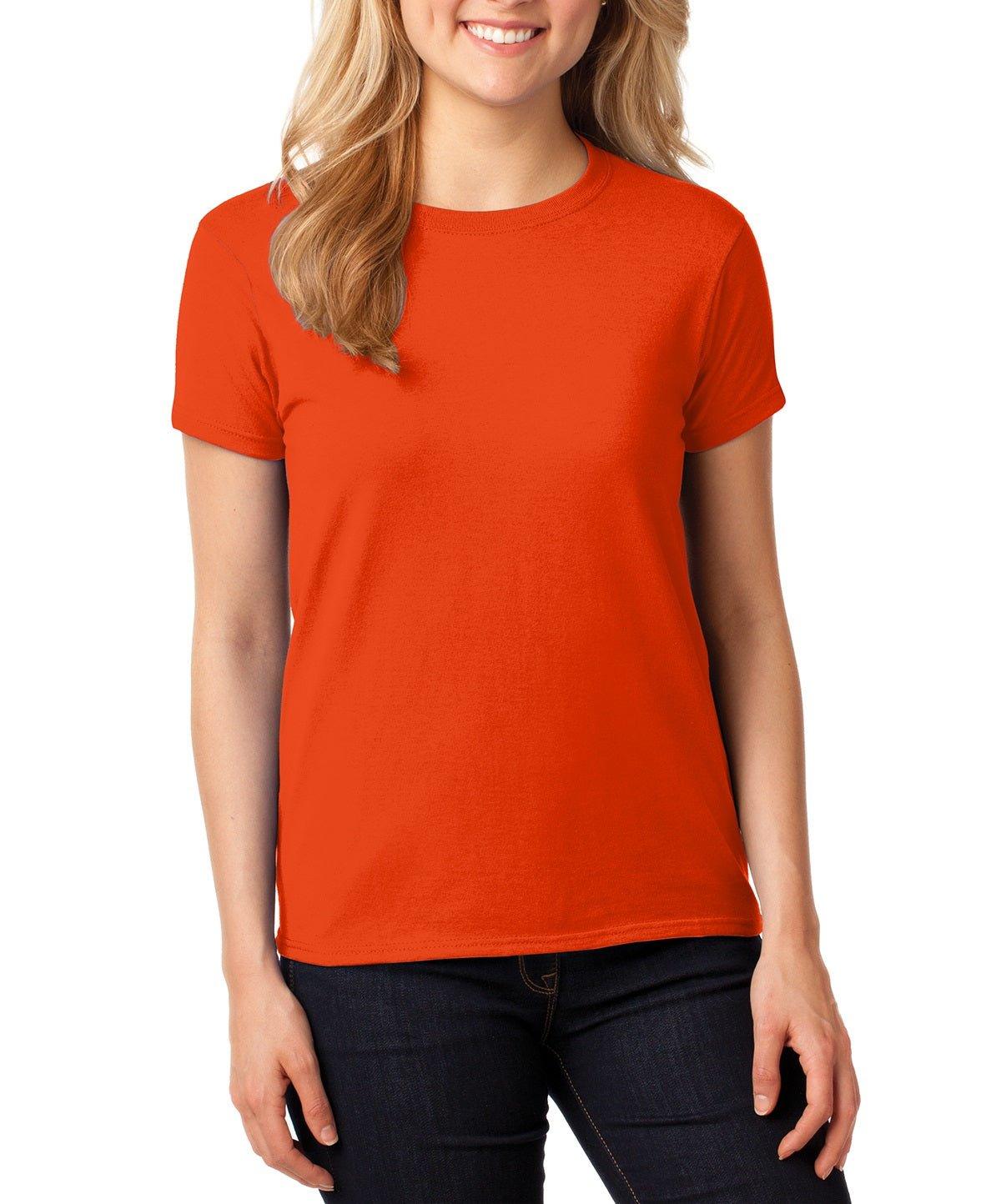 Gildan® Ladies 100% Cotton T-Shirt - Full Quality Print
