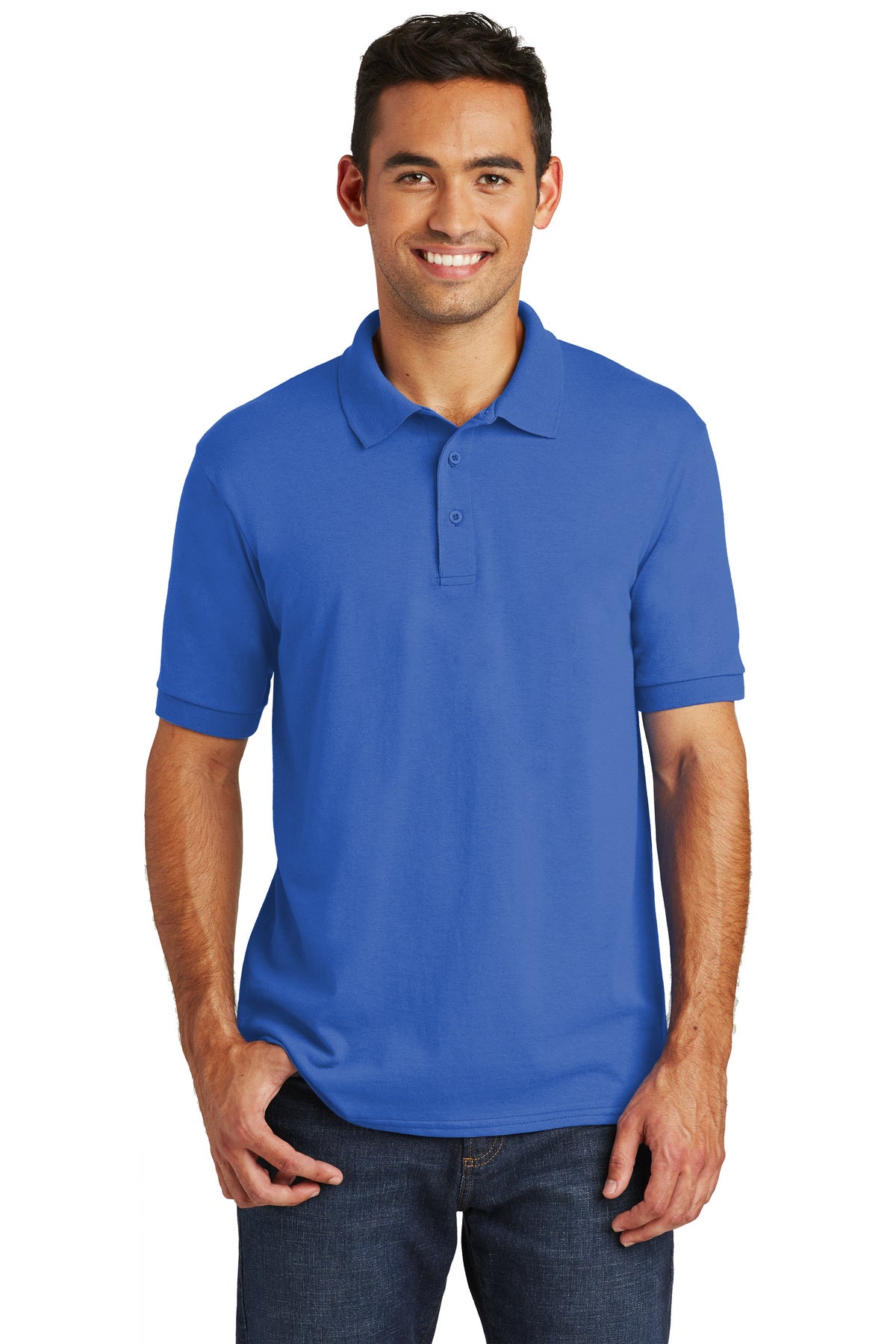 Port & Company® Core Blend Jersey Knit Polo KP55