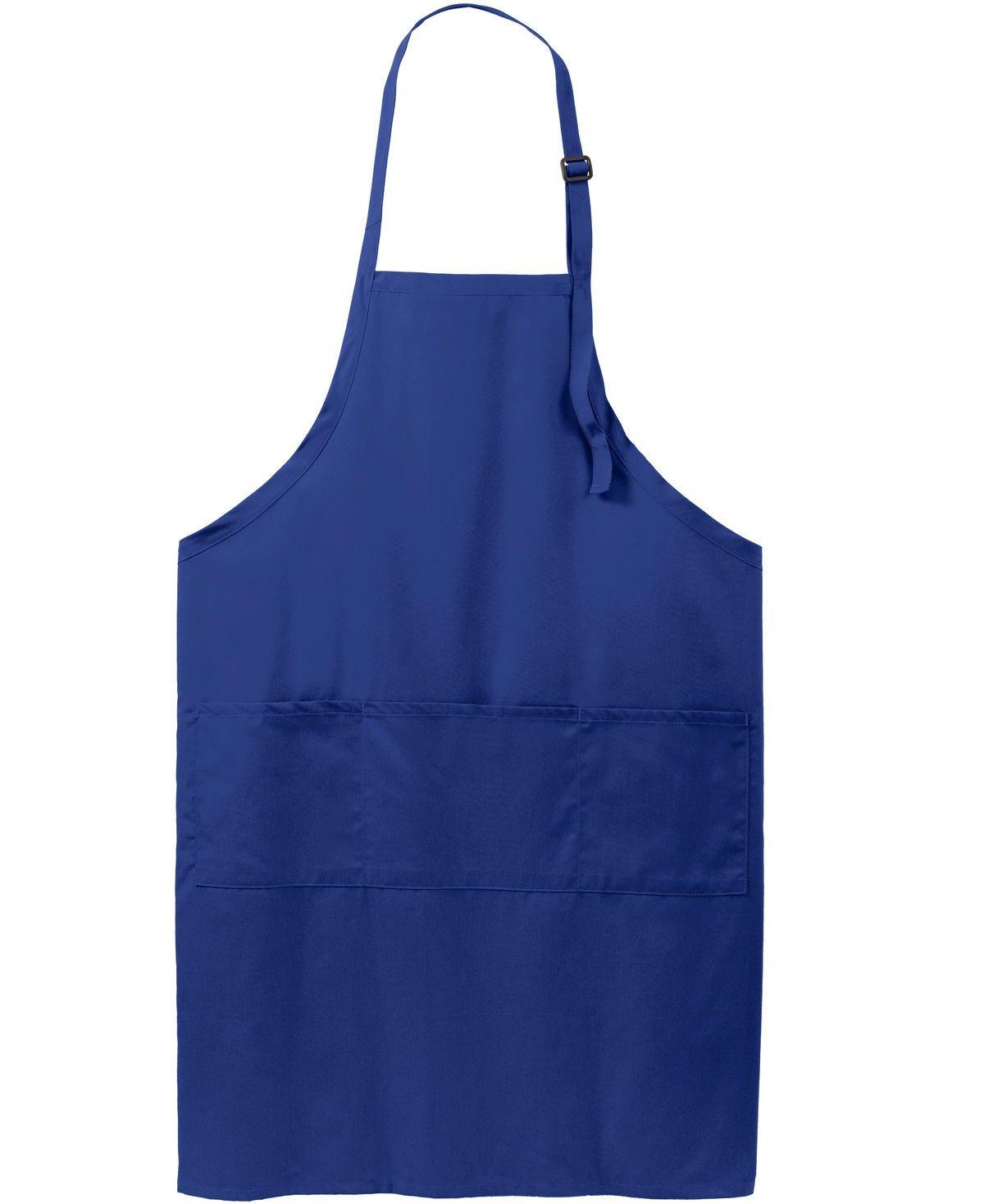Port Authority® Easy Care Extra Long Bib Apron with Stain Release - Full Quality Print