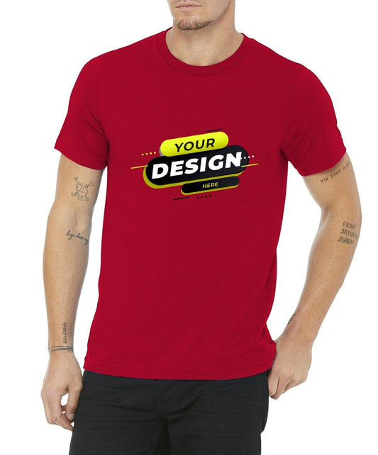 BELLA+CANVAS® Unisex Made In The USA Jersey T-shirt - Full Quality Print