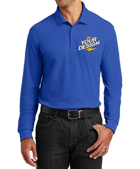 Port Authority® Long Sleeve Core Classic Polo