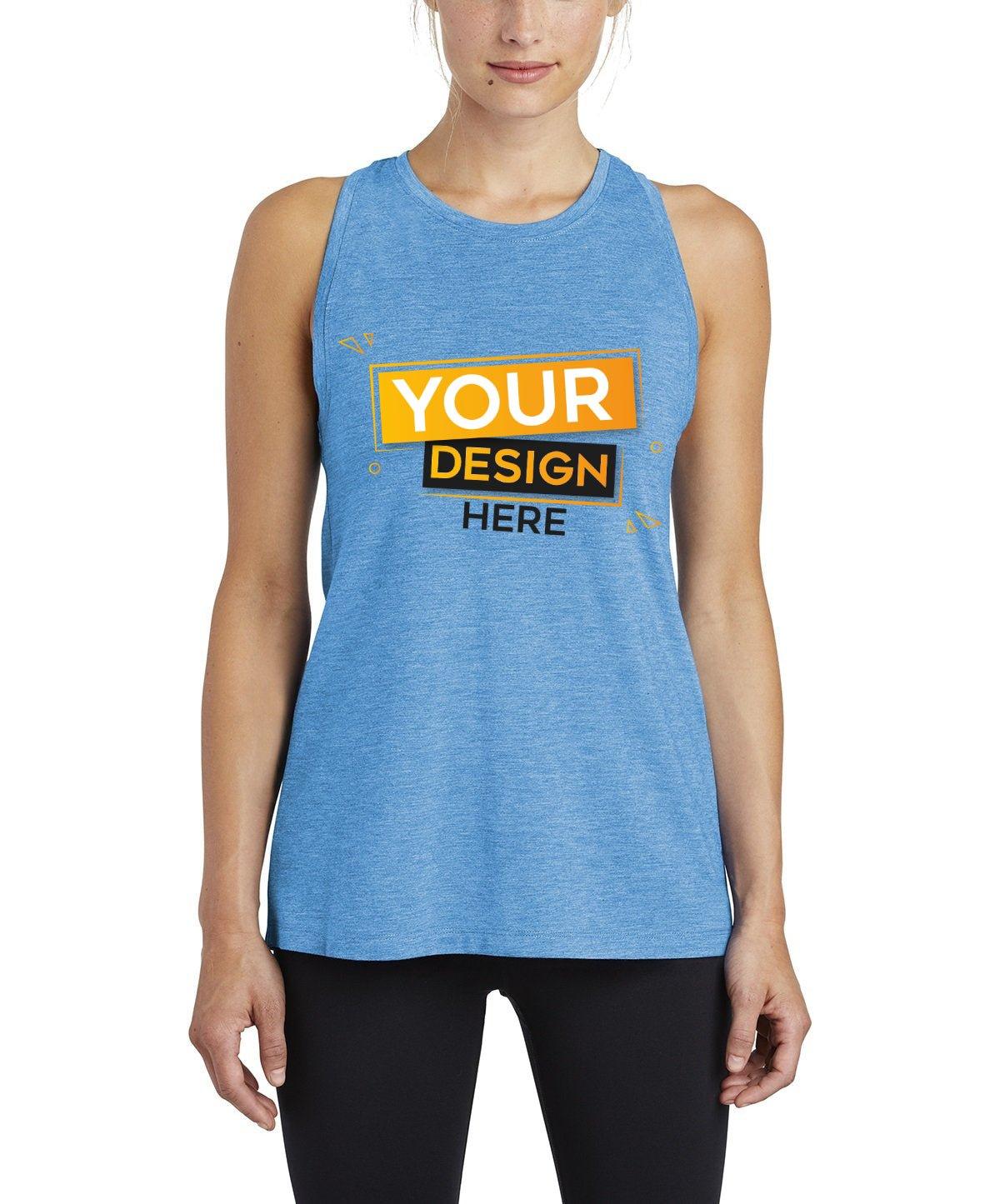 Sport-Tek® Ladies Tri-Blend Wicking Tank - Full Quality Print