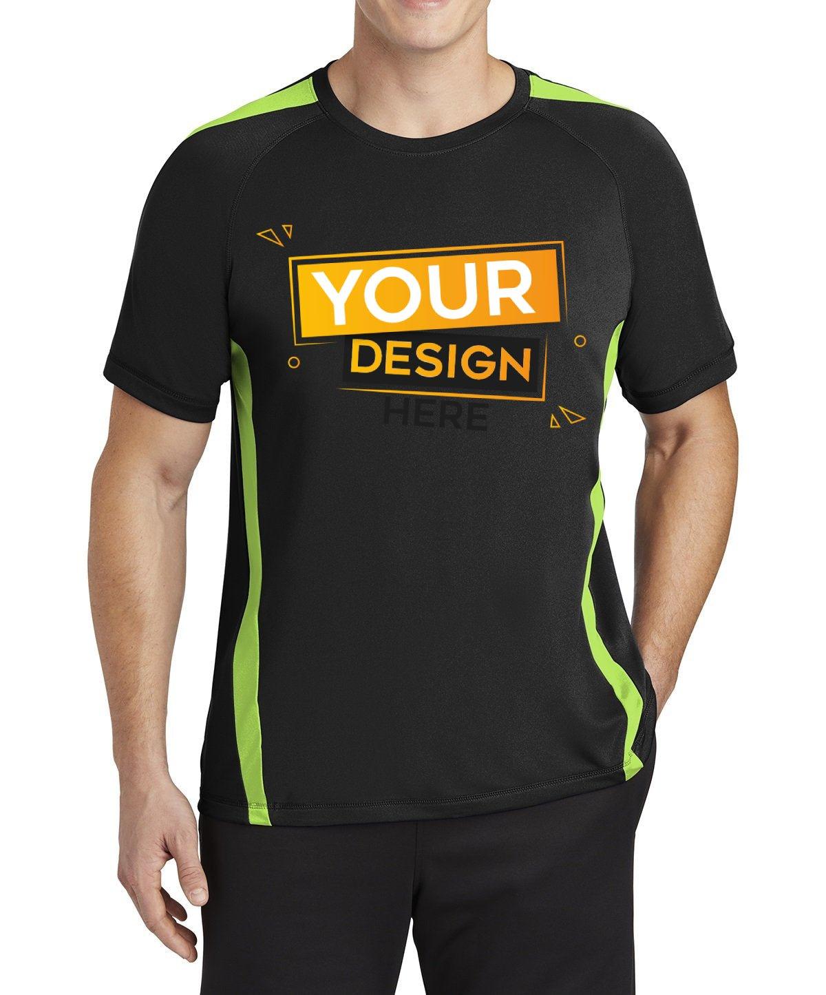 Sport-Tek® Colorblock Competitor Tee - Full Quality Print