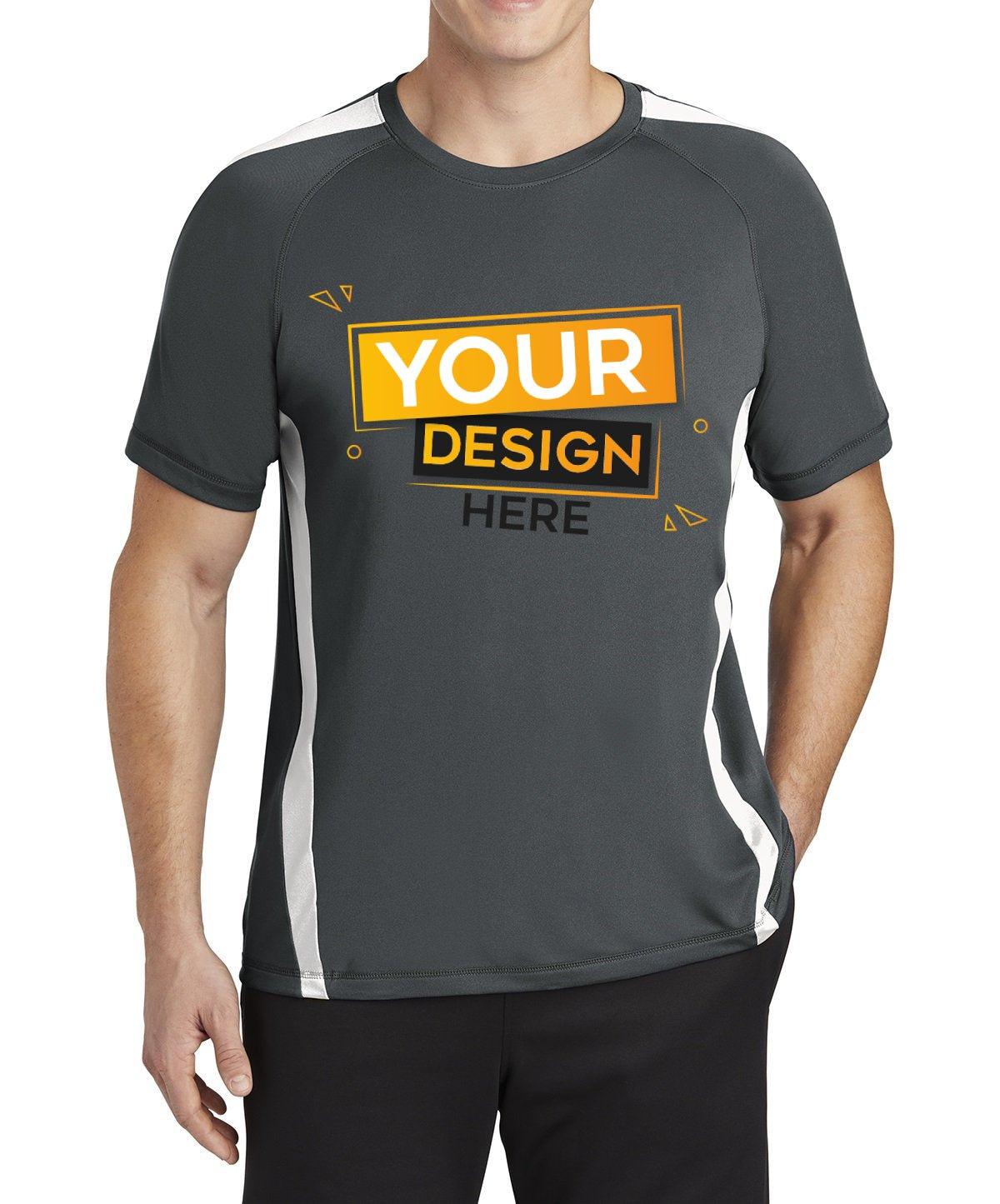 Sport-Tek® Colorblock Competitor Tee - Full Quality Print