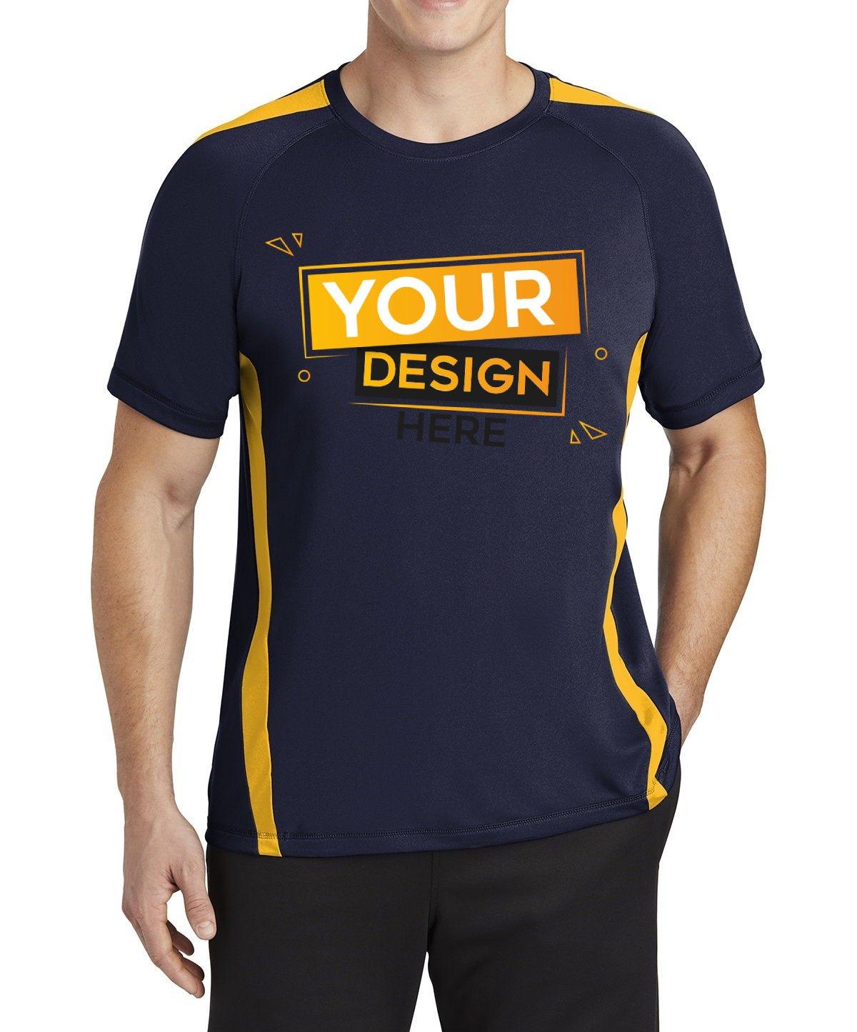 Sport-Tek® Colorblock Competitor Tee - Full Quality Print