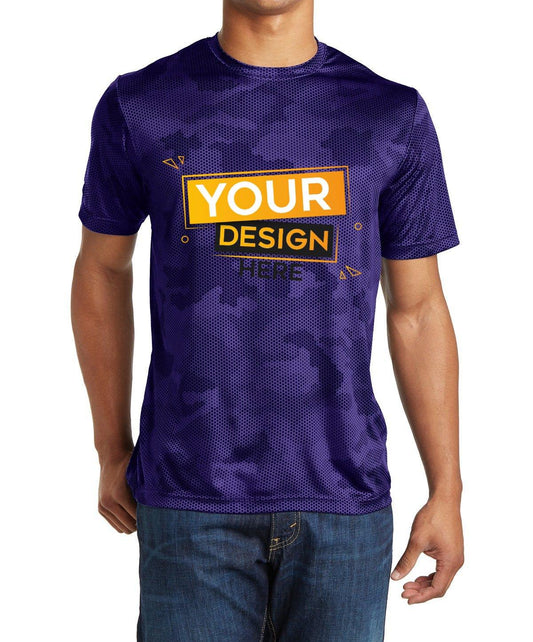 Sport-Tek® CamoHex Tee - Full Quality Print