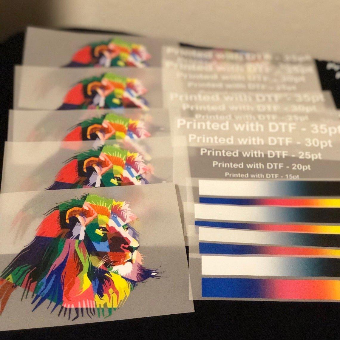 Heat Transfers Vinyl Or DTF Printing Services - Full Quality Print