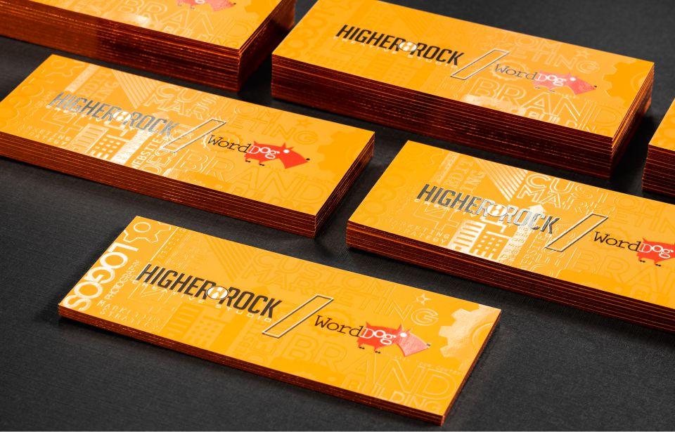 Silk Laminated Round Corner Business Cards - Full Quality Print