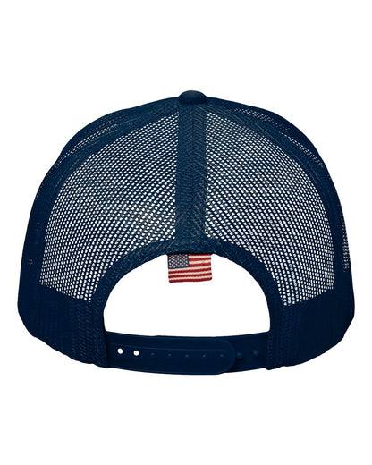 USA Flag Mesh Cap - AM350M