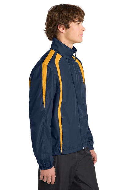 JST60 Sport-Tek®&nbsp;Colorblock Raglan Jacket.