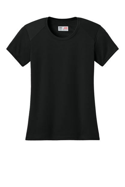 A4NW3201 A4 Women’s Cooling Performance Short Sleeve Tee.