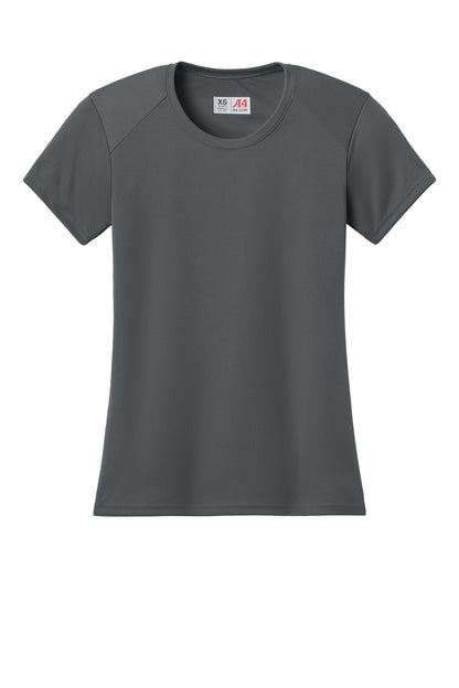 A4NW3201 A4 Women’s Cooling Performance Short Sleeve Tee.