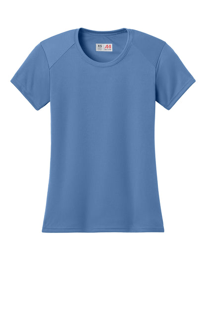 A4NW3201 A4 Women’s Cooling Performance Short Sleeve Tee.