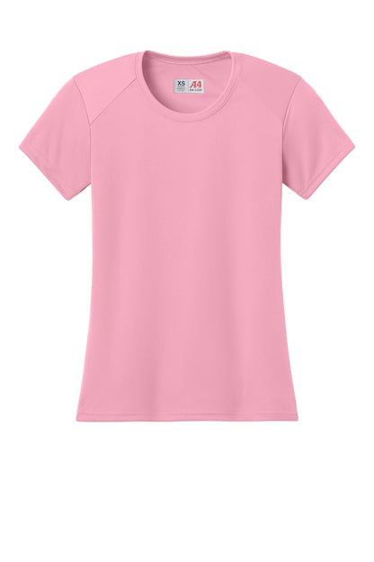 A4NW3201 A4 Women’s Cooling Performance Short Sleeve Tee.