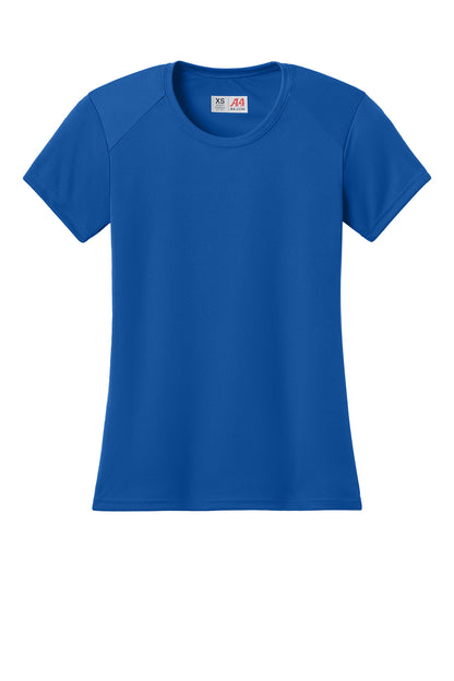 A4NW3201 A4 Women’s Cooling Performance Short Sleeve Tee.