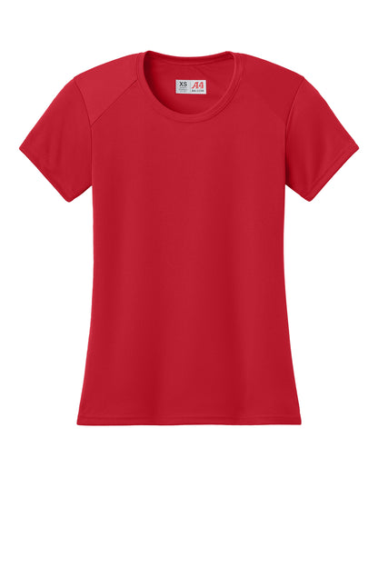 A4NW3201 A4 Women’s Cooling Performance Short Sleeve Tee.