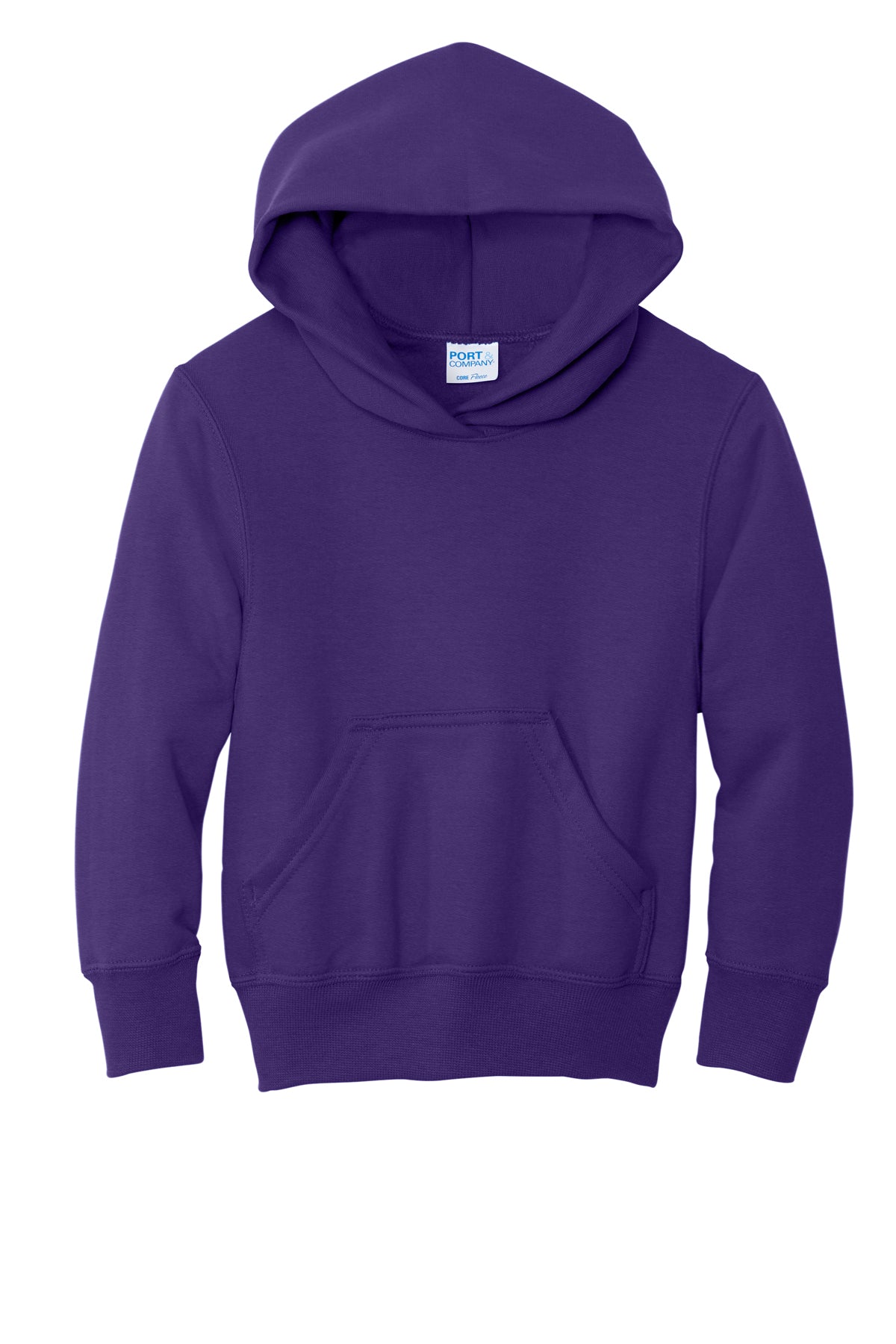 PC78YH Youth Core Fleece Pullover Hooded Sweatshirt.