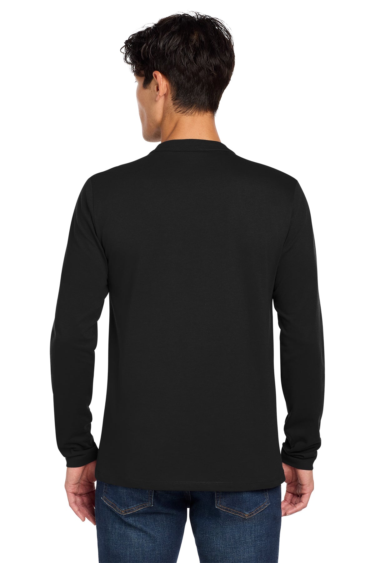 NEA102 New Era® Heritage Blend Long Sleeve Crew Tee