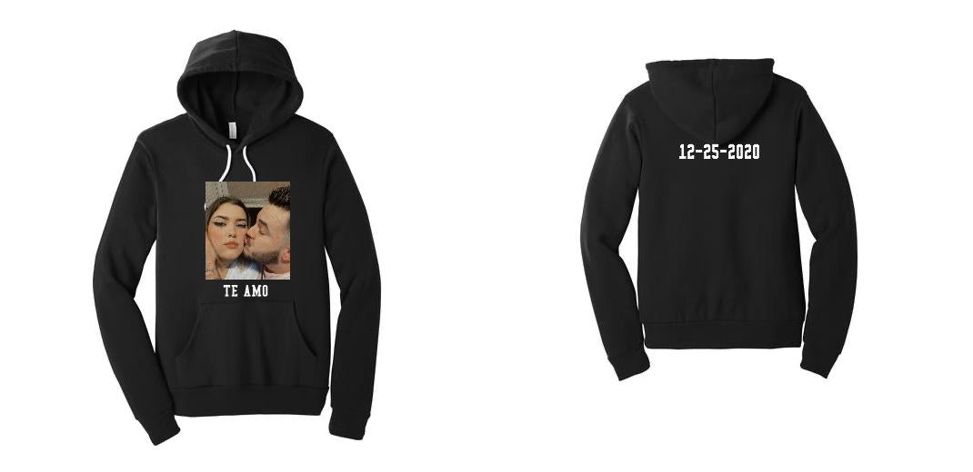 BC3719 BELLA+CANVAS ® Unisex Sponge Fleece Pullover Hoodie