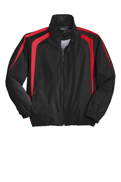JST60 Sport-Tek®&nbsp;Colorblock Raglan Jacket.