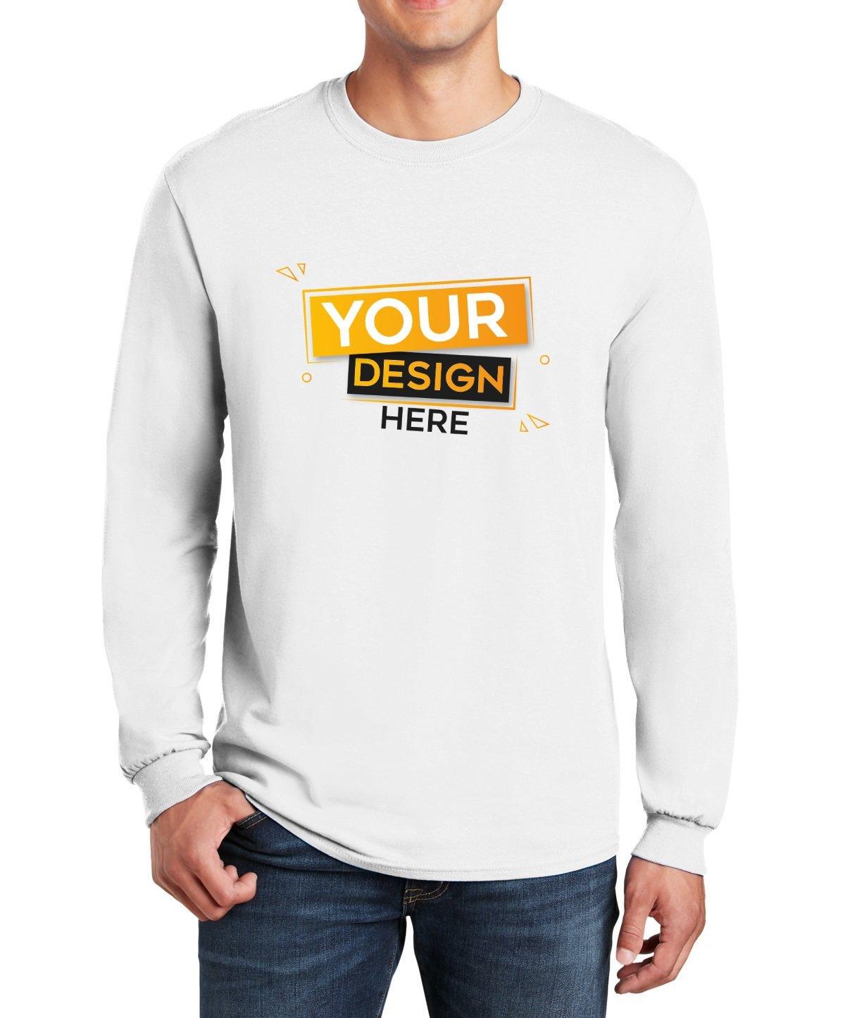 5400 Gildan® 100% Cotton Long Sleeve T-Shirt