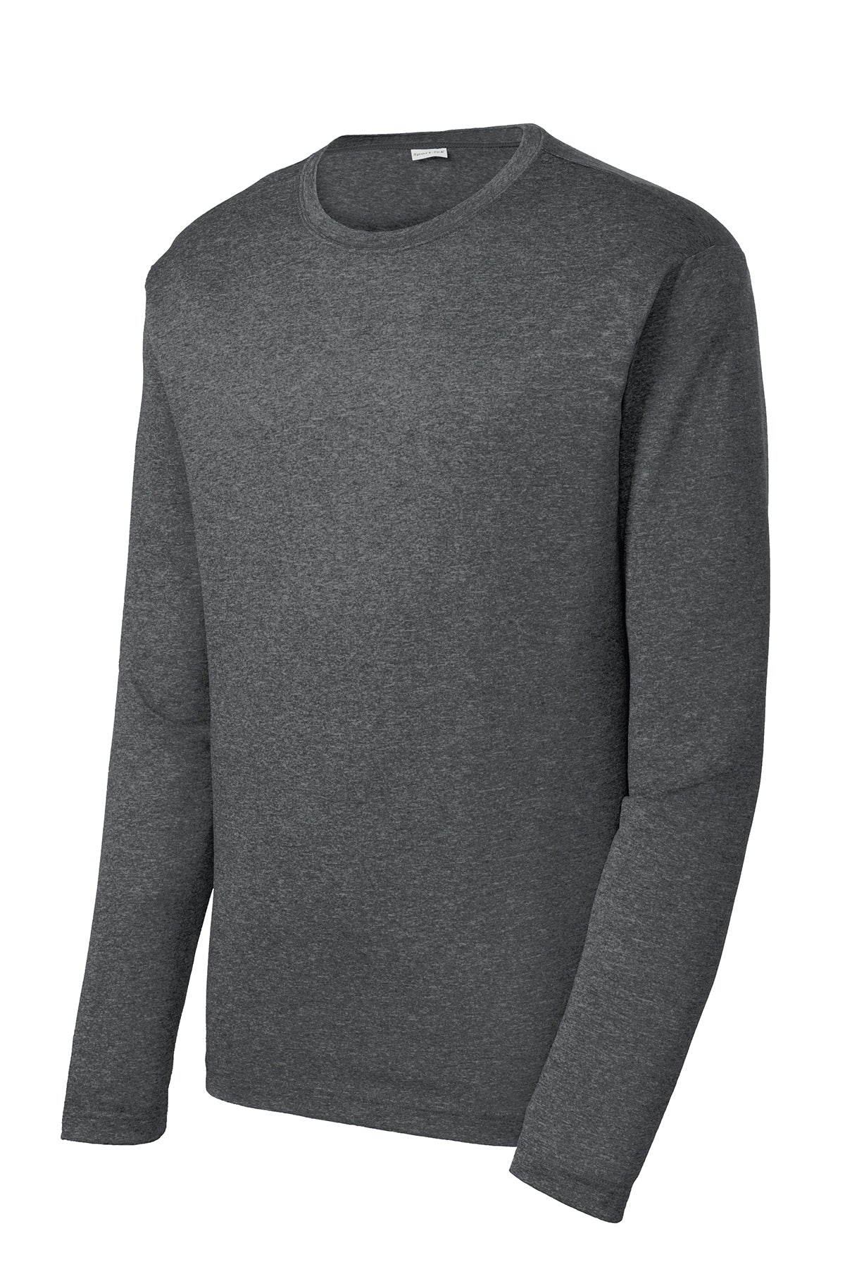 ST360LS  Sport-Tek® Long Sleeve Heather Contender™ Tee - Print Both Sides Left Chest - Full Back