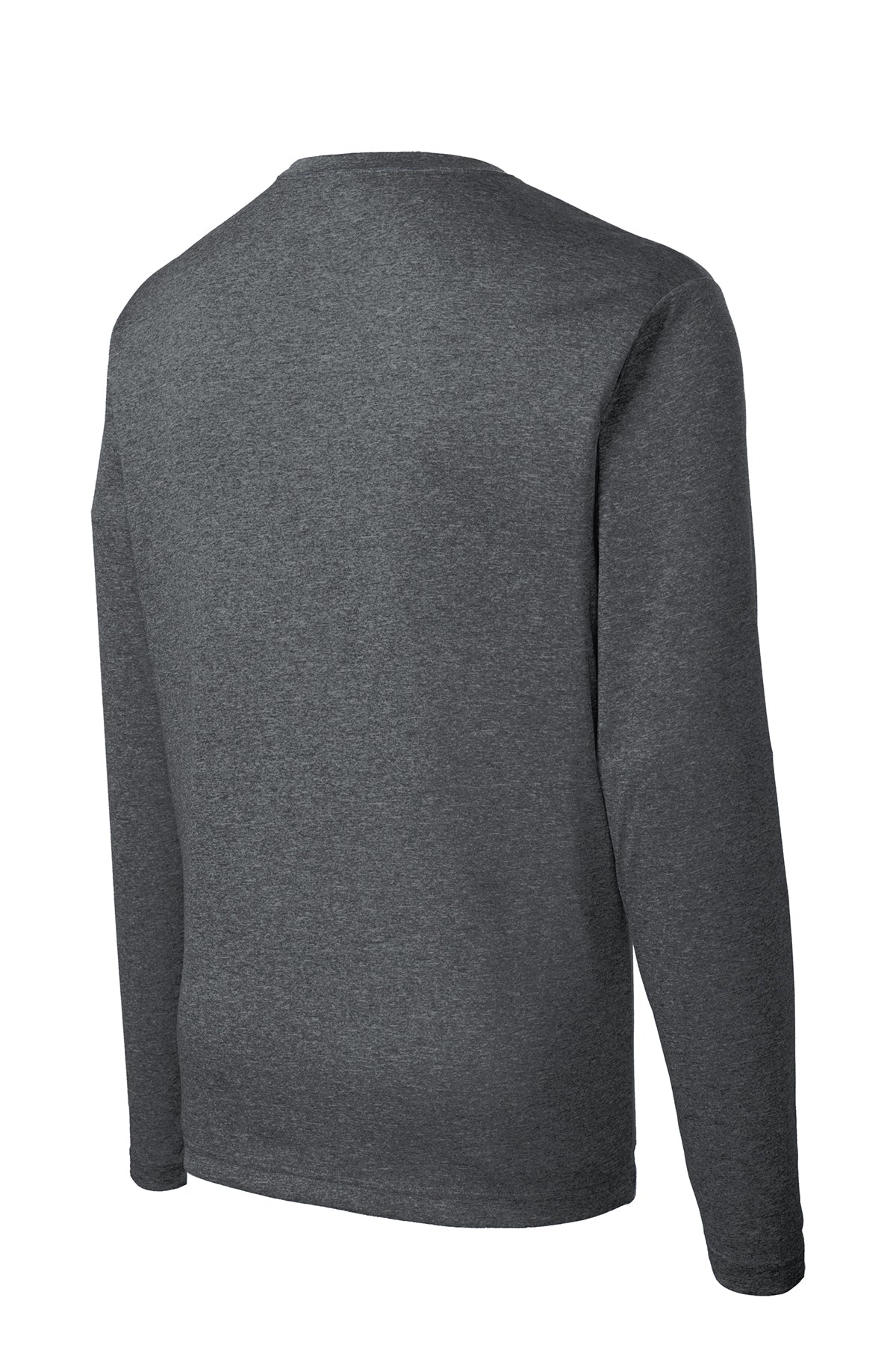 ST360LS  Sport-Tek® Long Sleeve Heather Contender™ Tee - Print Both Sides Left Chest - Full Back