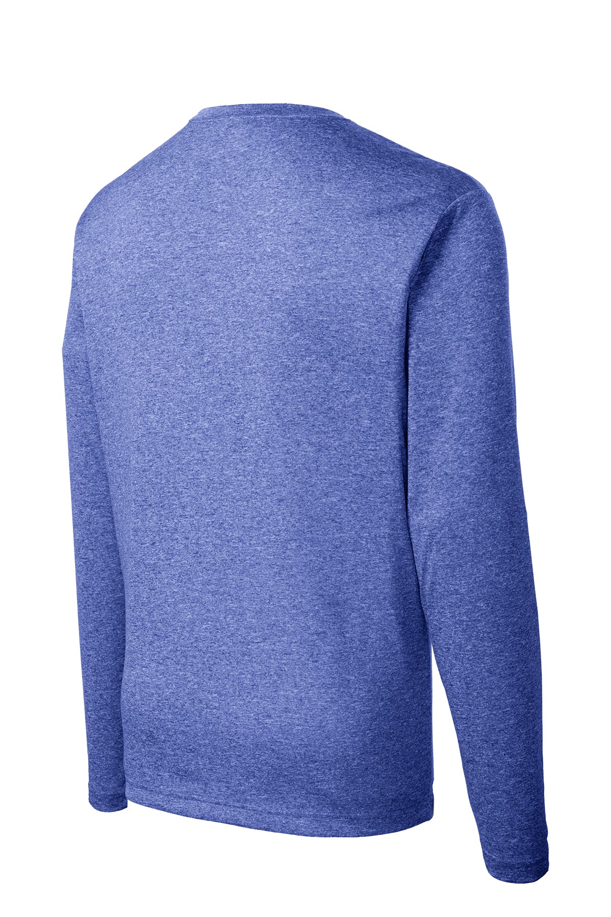 ST360LS  Sport-Tek® Long Sleeve Heather Contender™ Tee - Print Both Sides Left Chest - Full Back