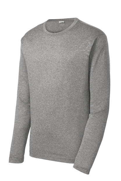 ST360LS  Sport-Tek® Long Sleeve Heather Contender™ Tee - Print Both Sides Left Chest - Full Back