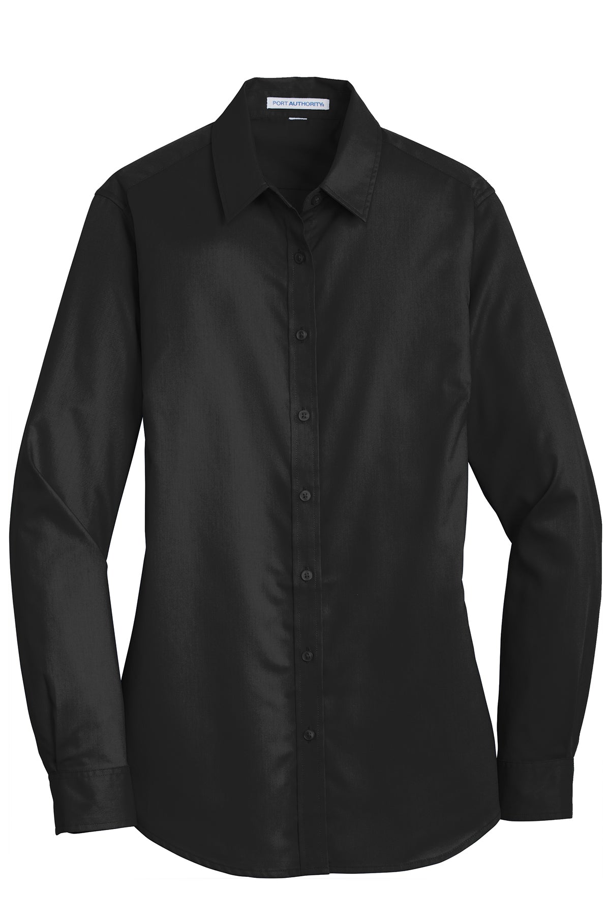 L663 Port Authority® Women's SuperPro™ Twill Shirt.