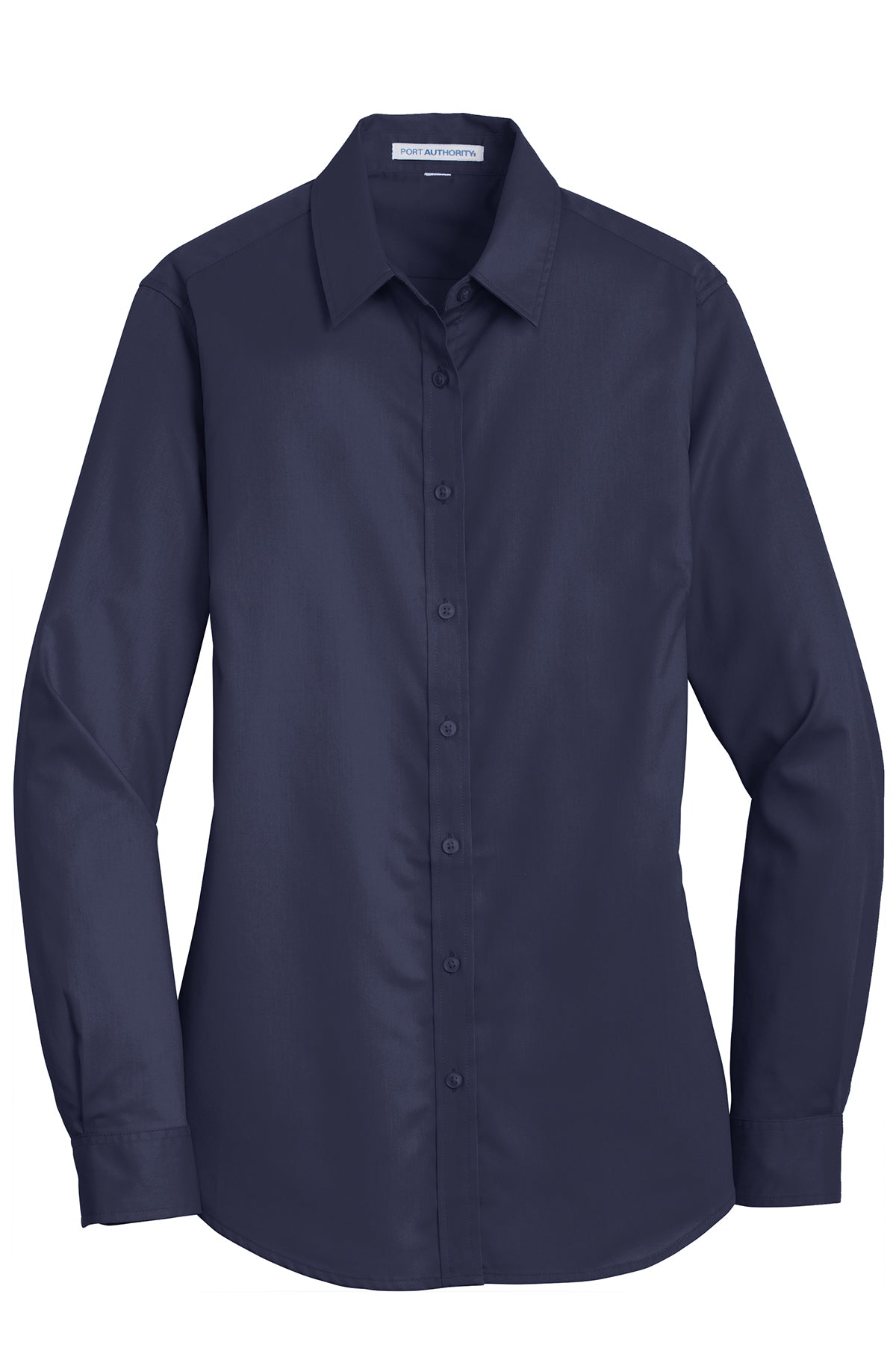 L663 Port Authority® Women's SuperPro™ Twill Shirt.