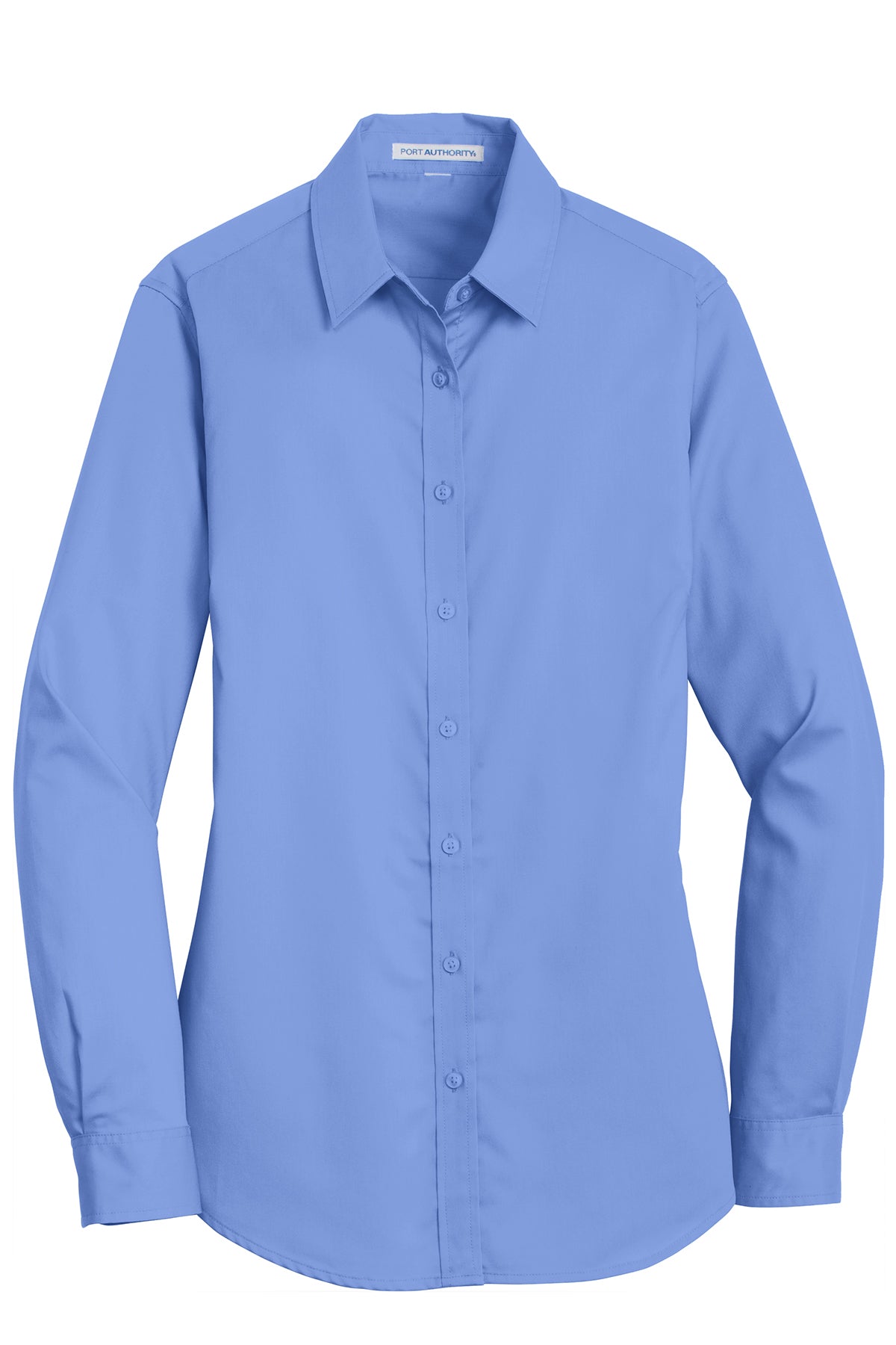 L663 Port Authority® Women's SuperPro™ Twill Shirt.