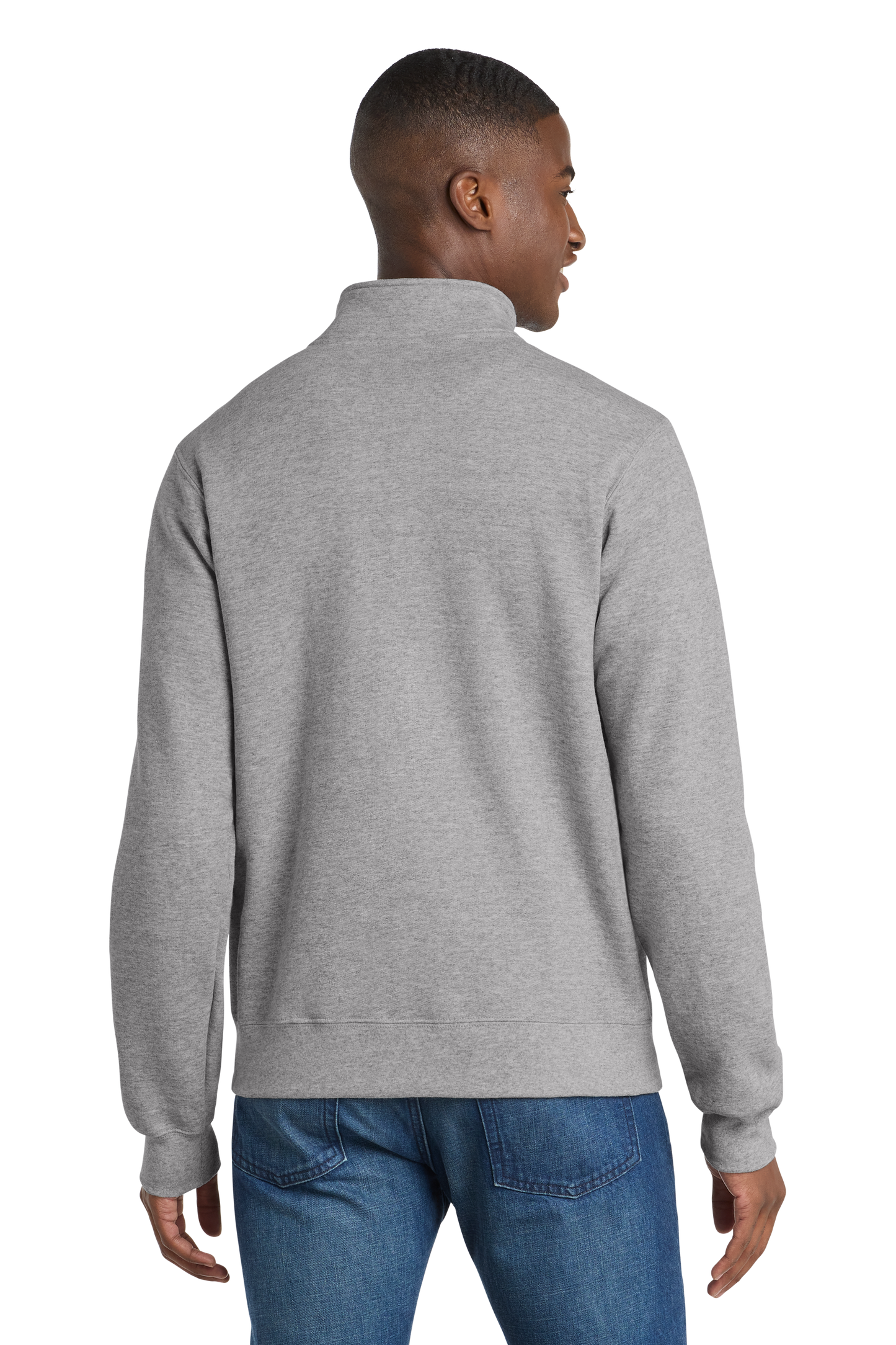 PC78FZ Port & Co™ Core Fleece Cadet Full-Zip Sweatshirt.