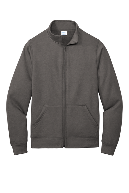 PC78FZ Port & Co™ Core Fleece Cadet Full-Zip Sweatshirt.