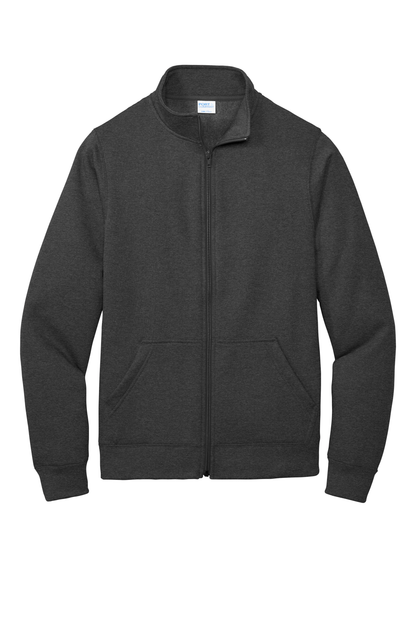 PC78FZ Port & Co™ Core Fleece Cadet Full-Zip Sweatshirt.