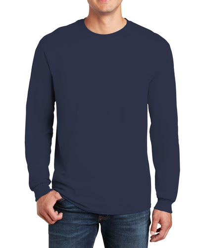 Camiseta de manga larga Gildan® 100% algodón 