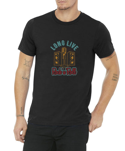 Long Live Rock'n'Roll BELLA+CANVAS® Camiseta unisex fabricada en EE. UU.