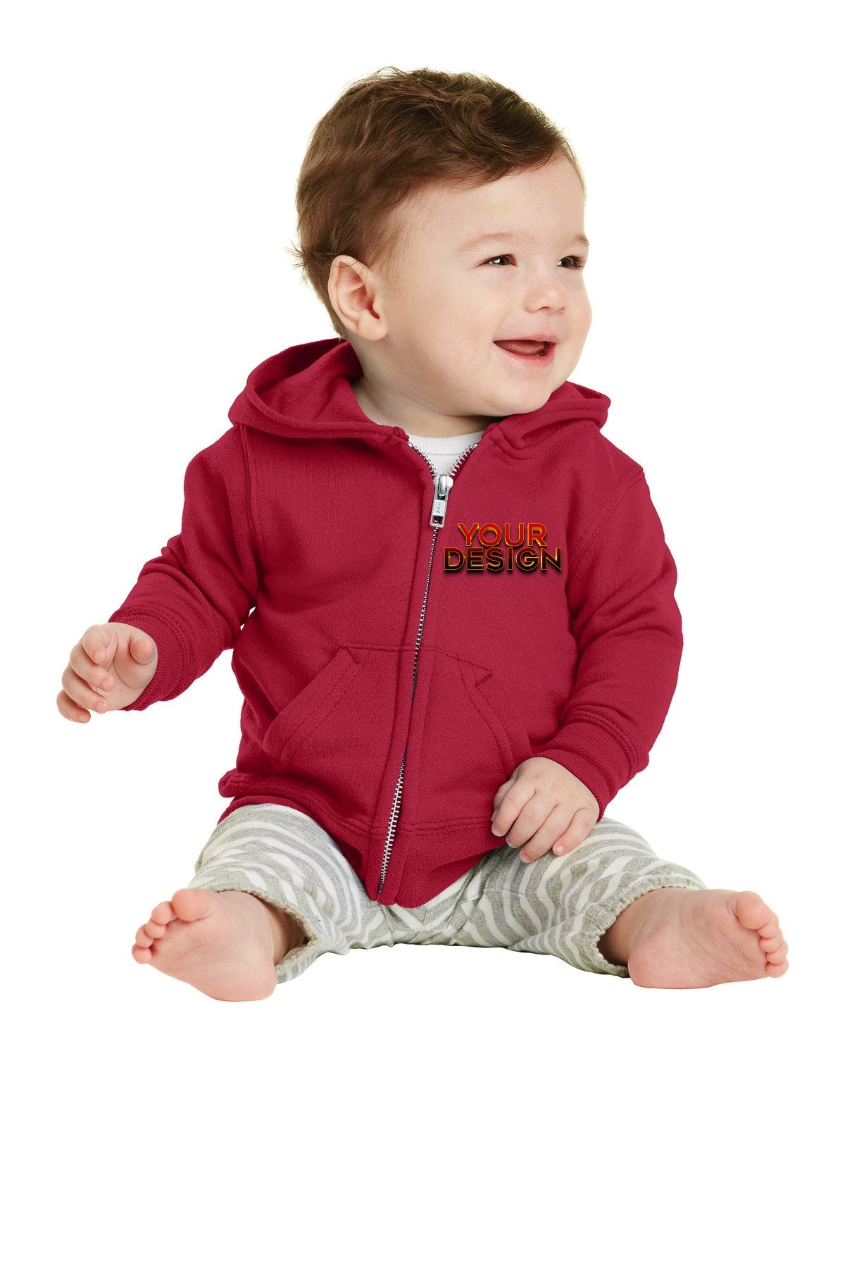 Infant Core Fleece Full-Zip Hooded Sweatshirt