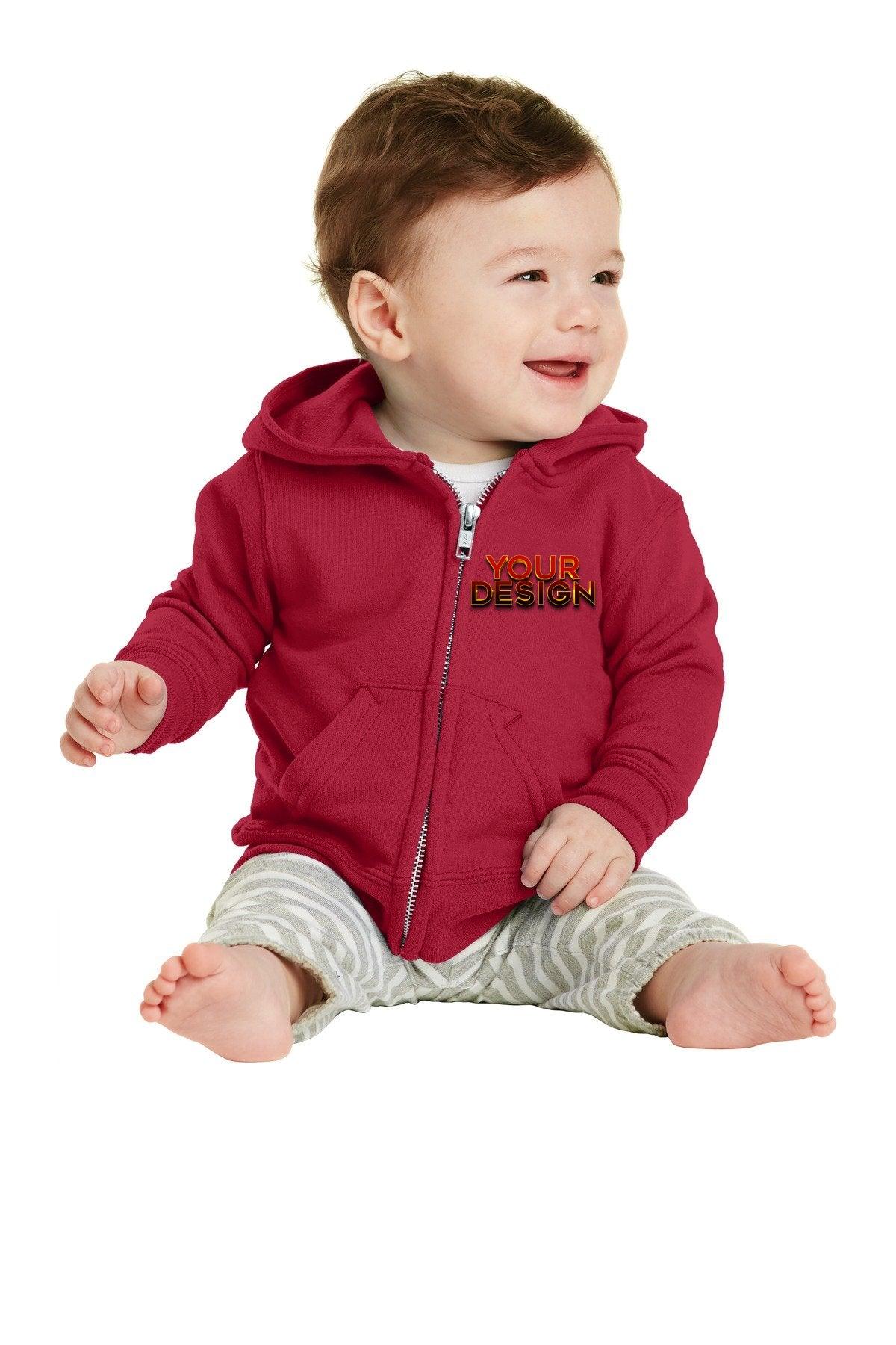 Infant Core Fleece Full-Zip Hooded Sweatshirt - Full Quality Print