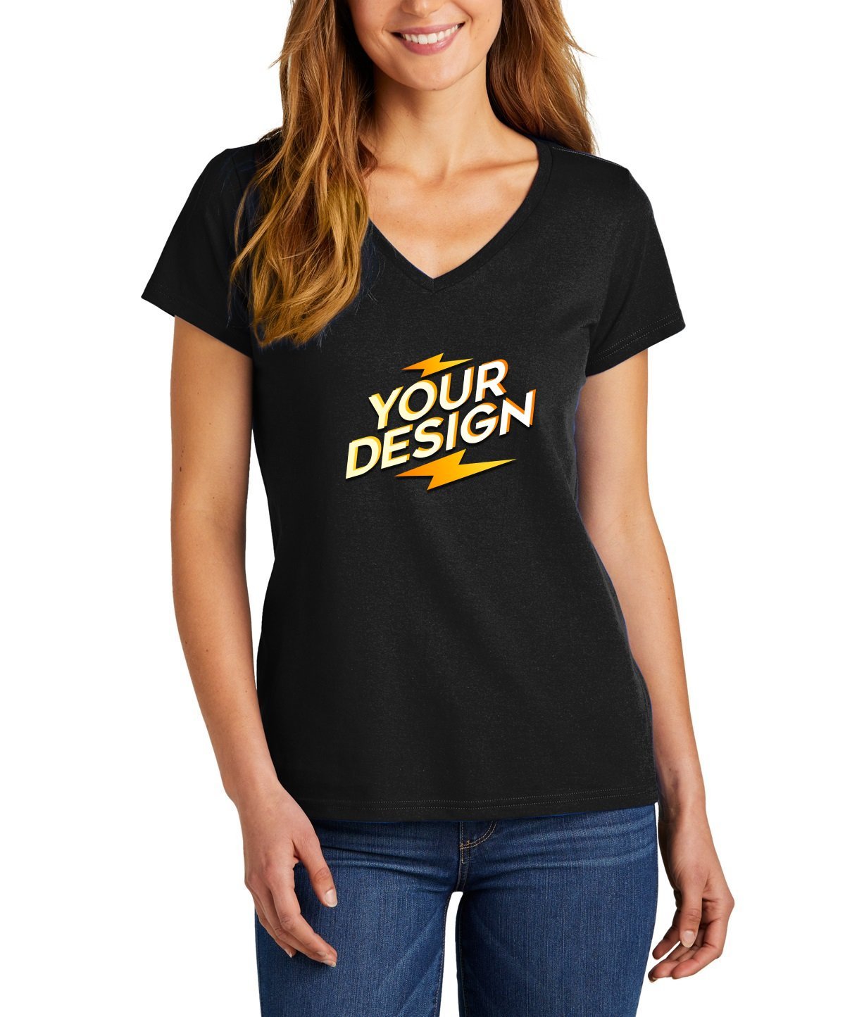 District® Camiseta The Concert para mujer con cuello en V