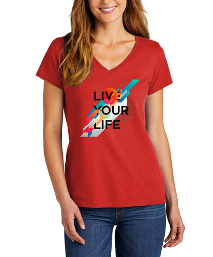 Life Your Life District® Women’s The Concert Tee V-Neck