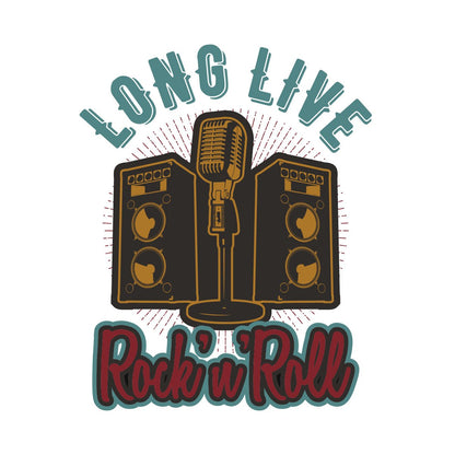 Long Live Rock'n'Roll BELLA+CANVAS® Unisex Made In The USA Jersey T-shirt
