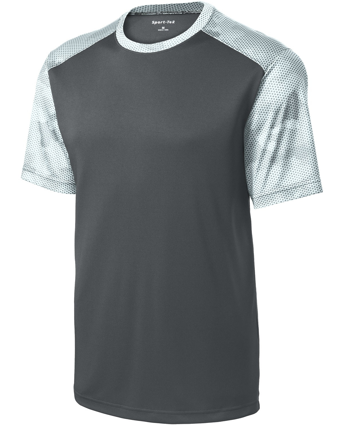 Camiseta Sport-Tek® CamoHex Colorblock