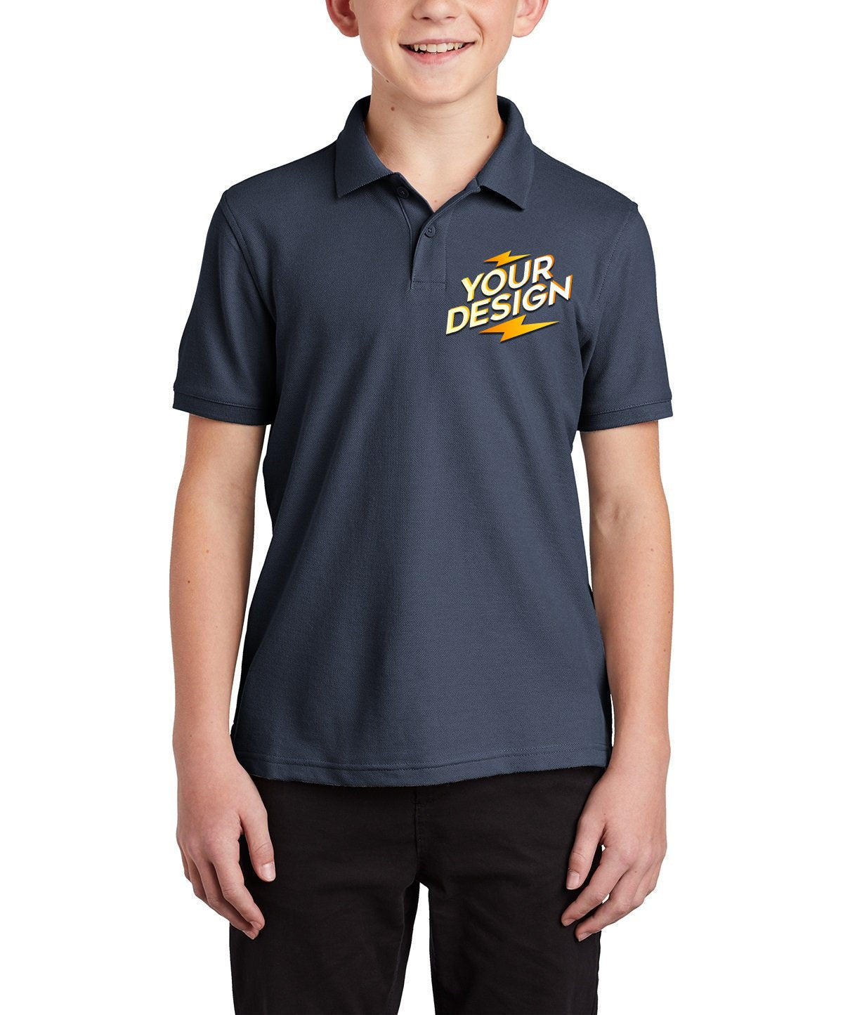 Port Authority® Youth Core Classic Pique Polo