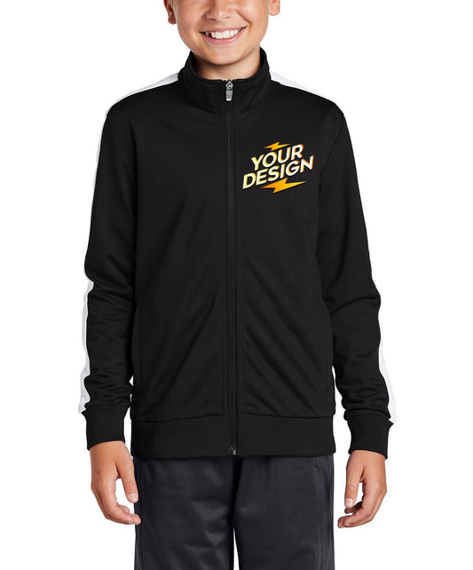 Sport-Tek® Youth Tricot Track Jacket